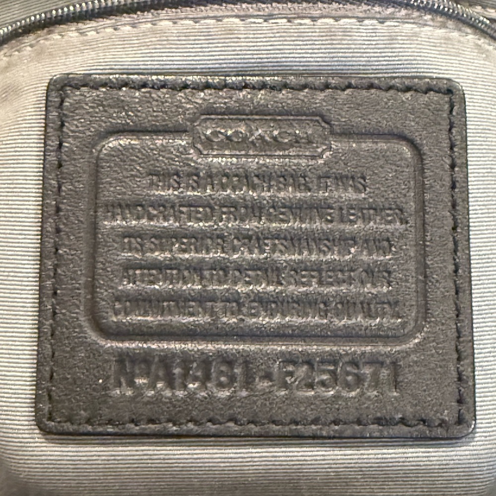 Coach Black Peyton Cora Domed Satchel Convertible Crossbody EUC with Dust Bag - Picture 5 of 15